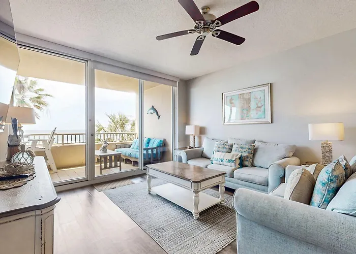 Holiday home Gulf View W Balcony & Pool Tennis Sauna Gym