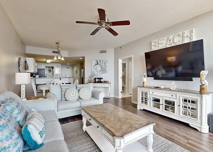 Holiday home Gulf View W Balcony & Pool Tennis Sauna Gym