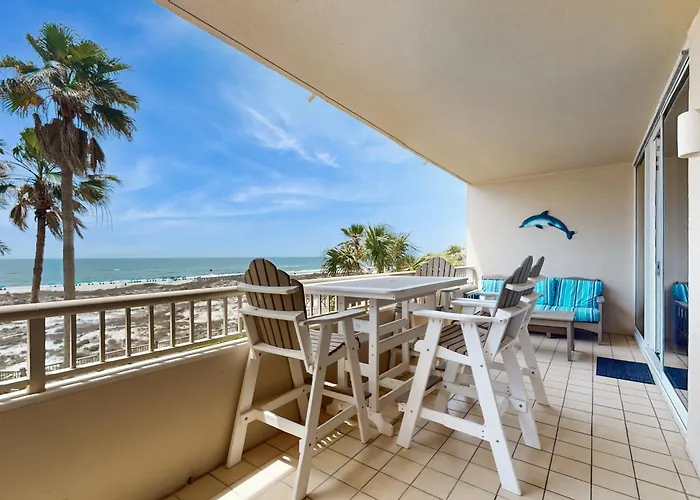 Gulf View W Balcony & Pool Tennis Sauna Gym * Gulf Shores