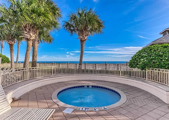Gulf View W Balcony & Pool Tennis Sauna Gym Holiday home